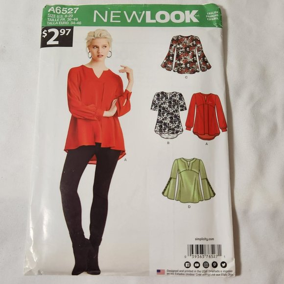 New Look Simplicity Sewing Pattern A6527 Size 8-20 UNCUT - Picture 4 of 8